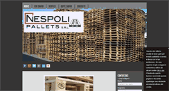 Desktop Screenshot of nespolipallets.com